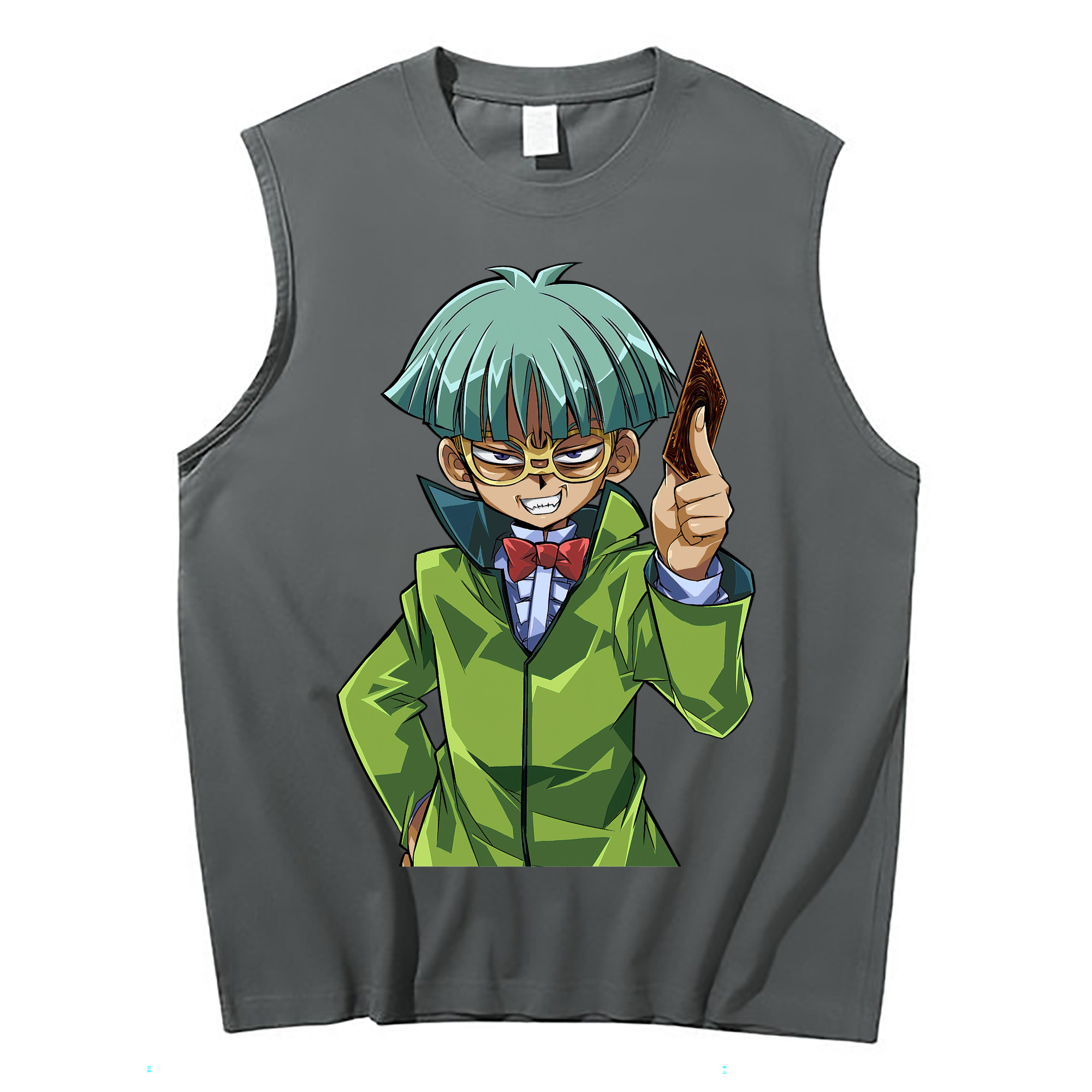 （画像用） 遊☆戯☆王 Yu-Gi-Oh! コットン100％タンクトップ（フロントプリント）